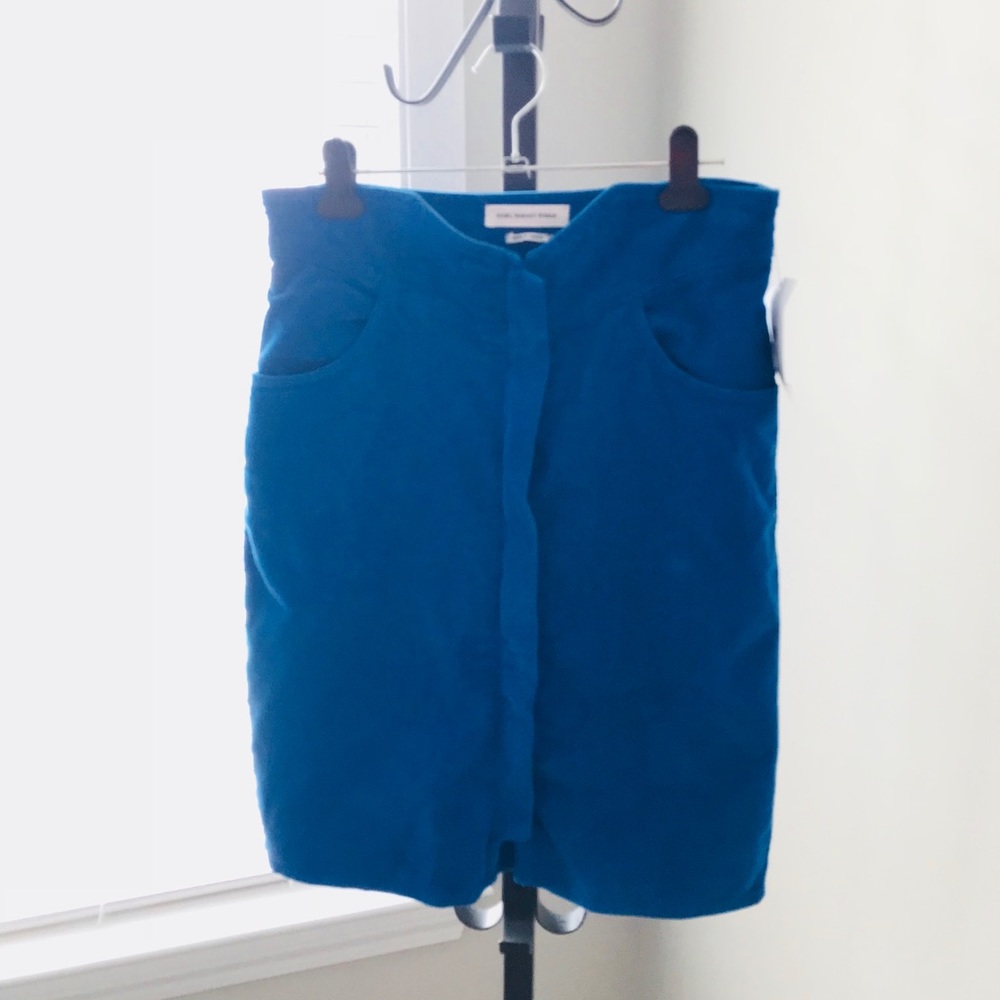 Isabel Marant Etoile High Waisted Skirt Corduroy